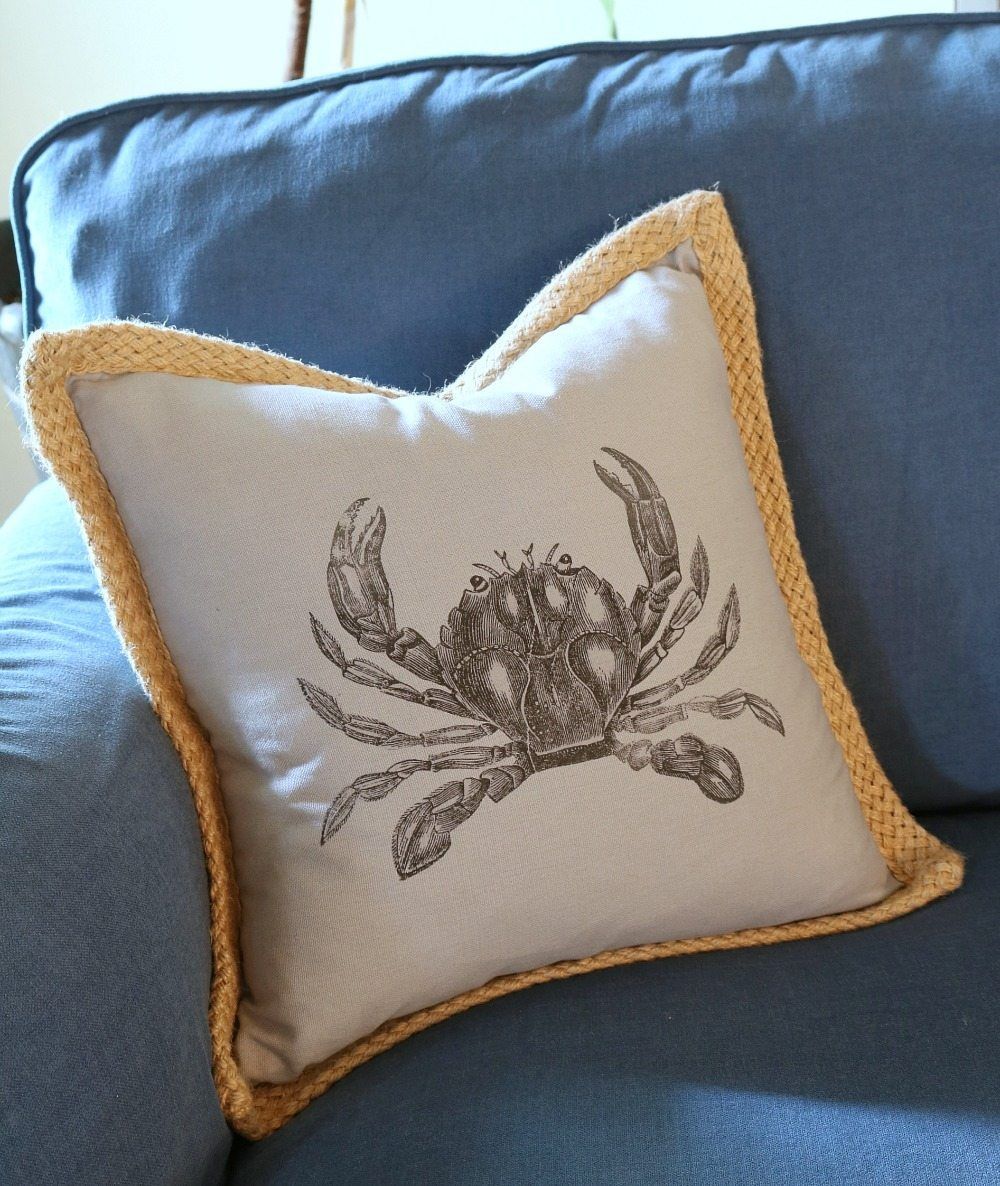 Make this crab pillow it