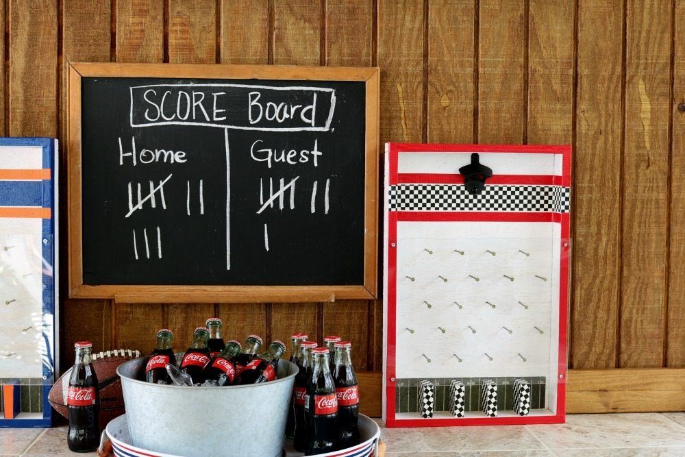 DIY Game time with this bottle opener game at Refresh Restyle