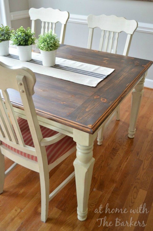 At home with the Bakers, Farmhouse Tables 