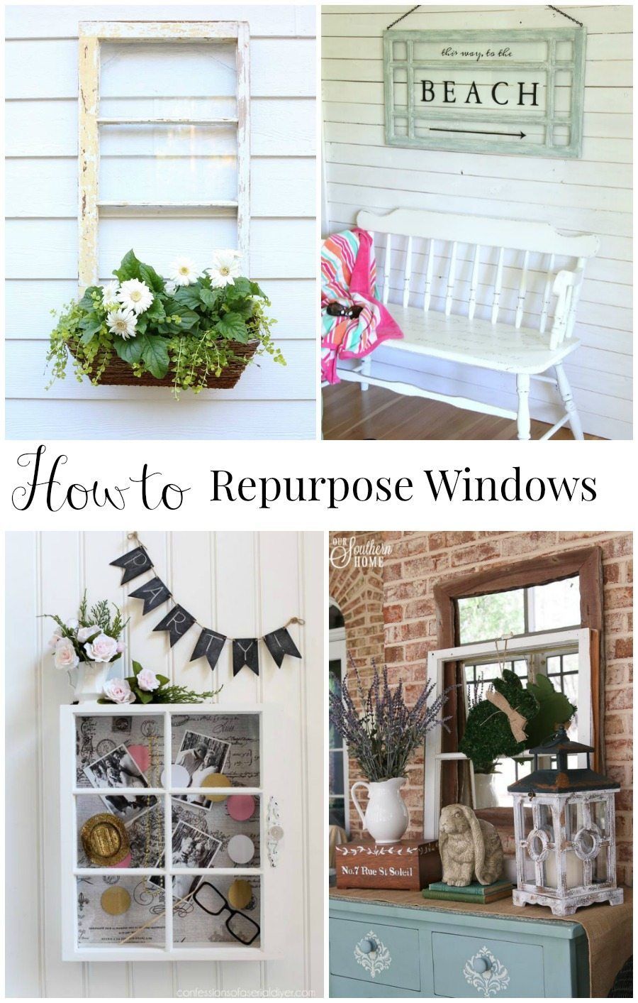 ow to repurpose old windows