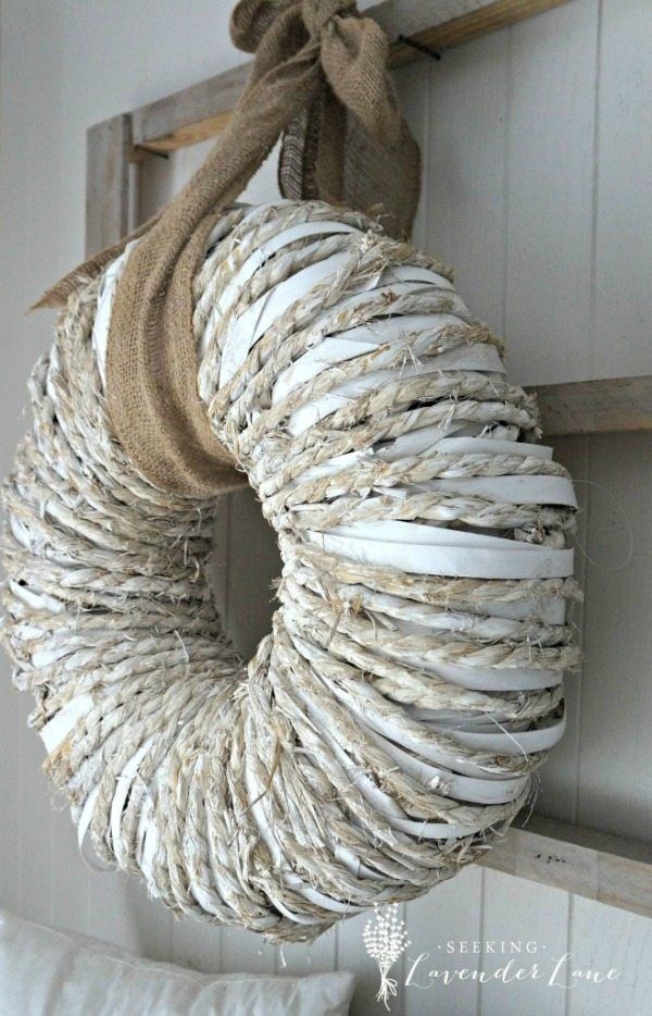 Rustic Wreath, Rustic Home Decor Ideas via Refresh Restyle