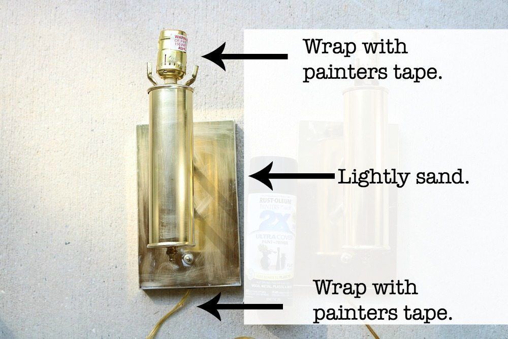 How to prep for spray paint