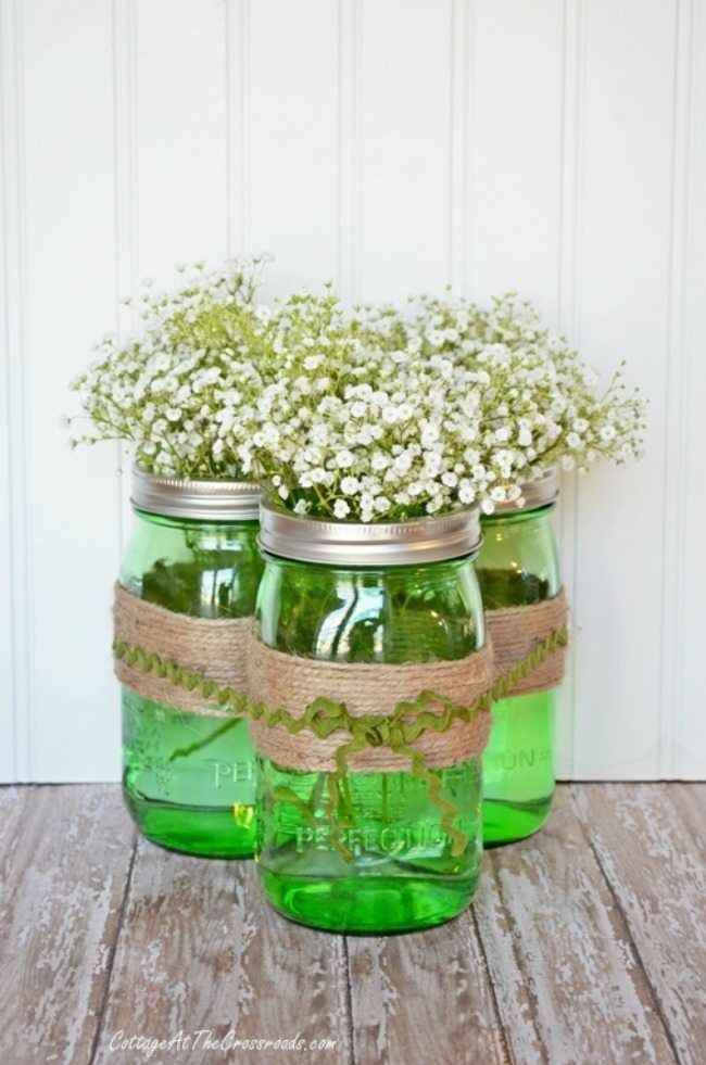 Cottage at the Crossroads, Spring Centerpieces via Refresh Restyle