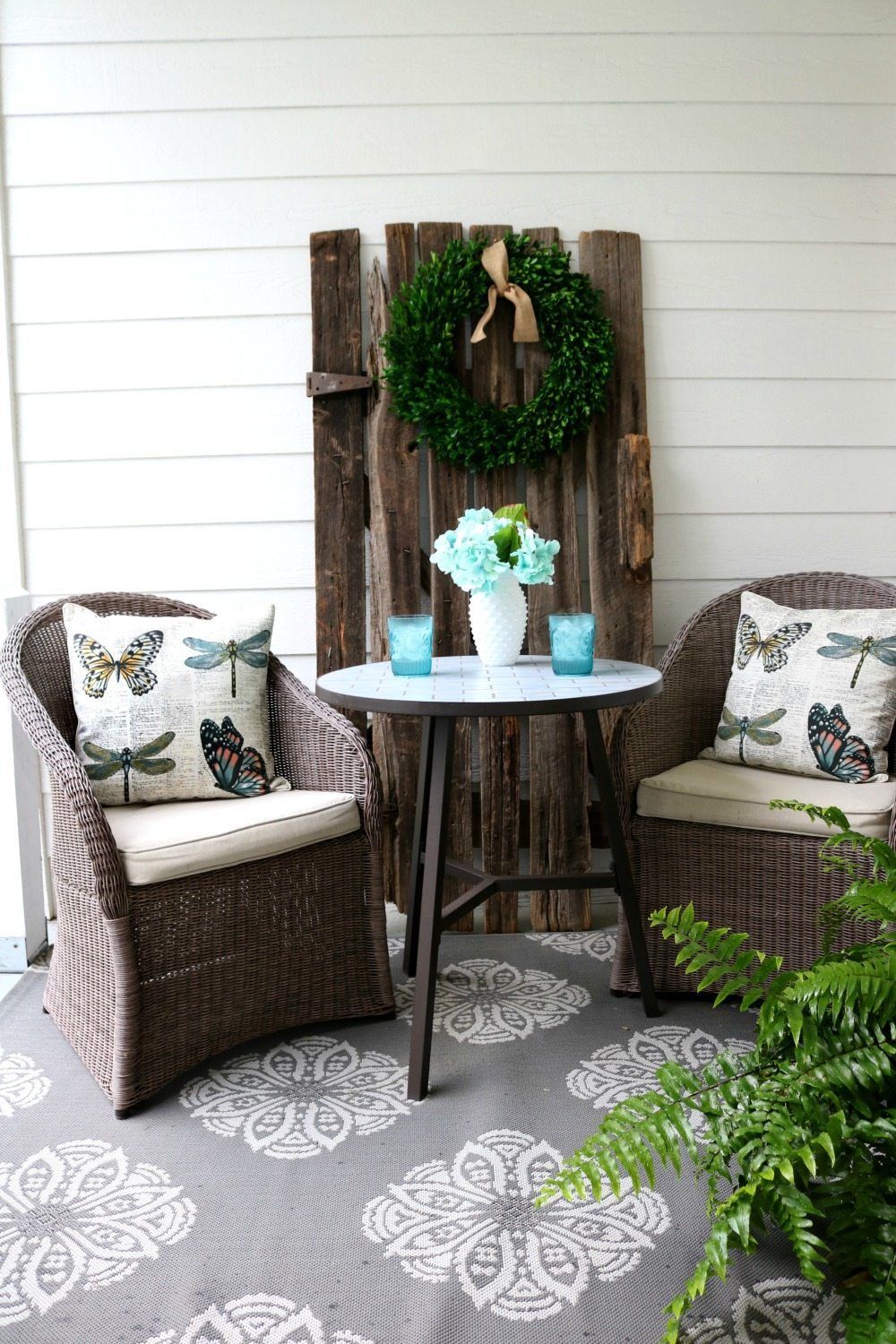 Bistro table perfect for relaxing on the porch at Refresh Restyle